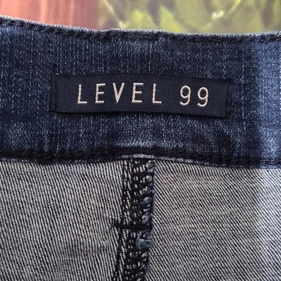 Level 99 Raw Hem‎ High Waist Jeans Size 31 - Picture 3 of 5